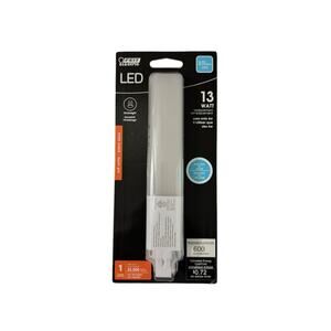 FEIT Electric LED 13 Watt 2 Pin 600 Lumen Light Bulb GX23